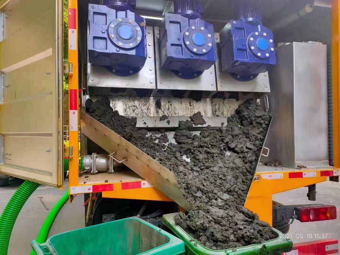 太和化粪池清掏城市维护站-泥浆净化干湿分离处理